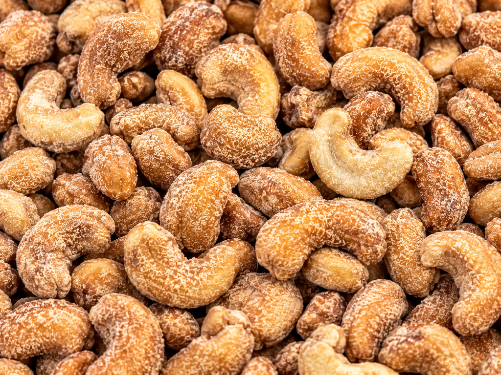 Candied cashews
